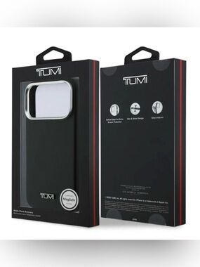 Tumi iPhone 17 Pro Max Case Black MagSafe Slim Sleek Design TUOHMP17XHSLISK NEW